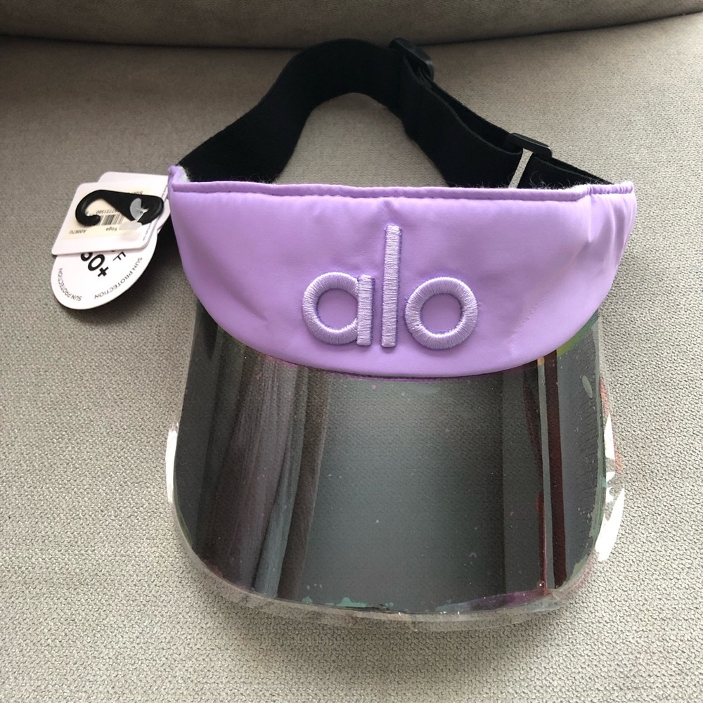 Alo Yoga Airlift Solar Visor Violet Skies One Size - Picture 3 of 12